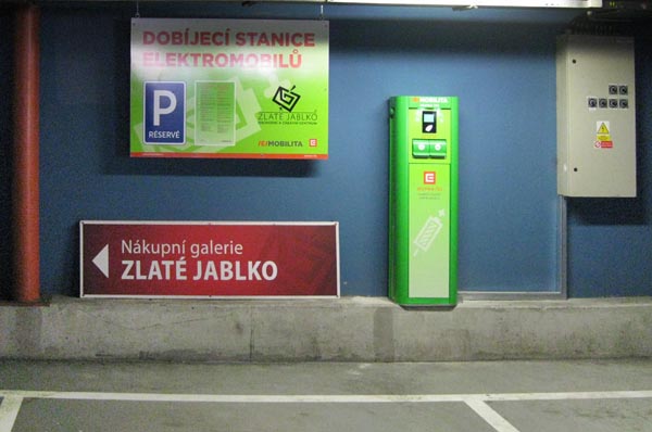 Dobíjecí stanice Zlín