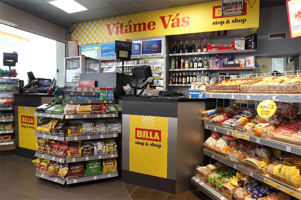 Shell a Billa