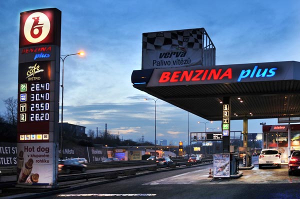 Benzina jižní spojka