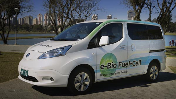 Nissan e-NV200 biothanol
