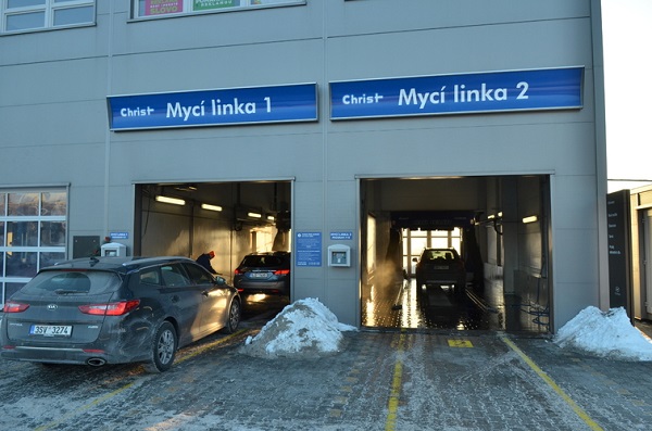 Mycí centrum - linka 1+2