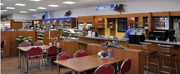Posádky aut - bistro