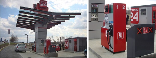 Benzina Expres, Ostrava + stojan