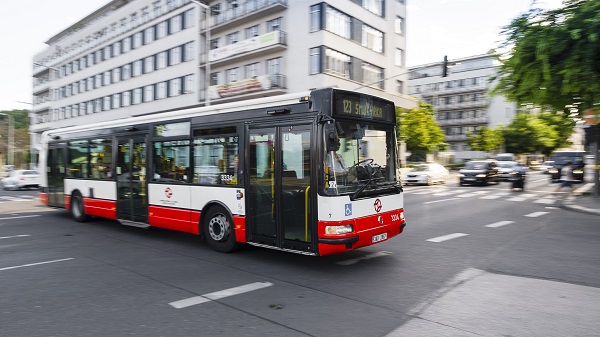 Autobus MHD Praha
