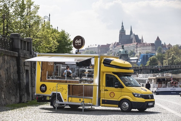 Shell food truck