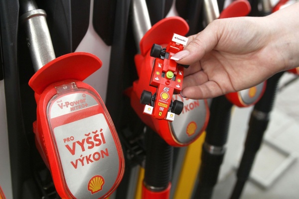 Shell Ferrari Lego 1